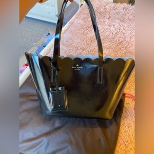 Kate Spade Lily Avenue Carrigan Bag, Black Patent Leather